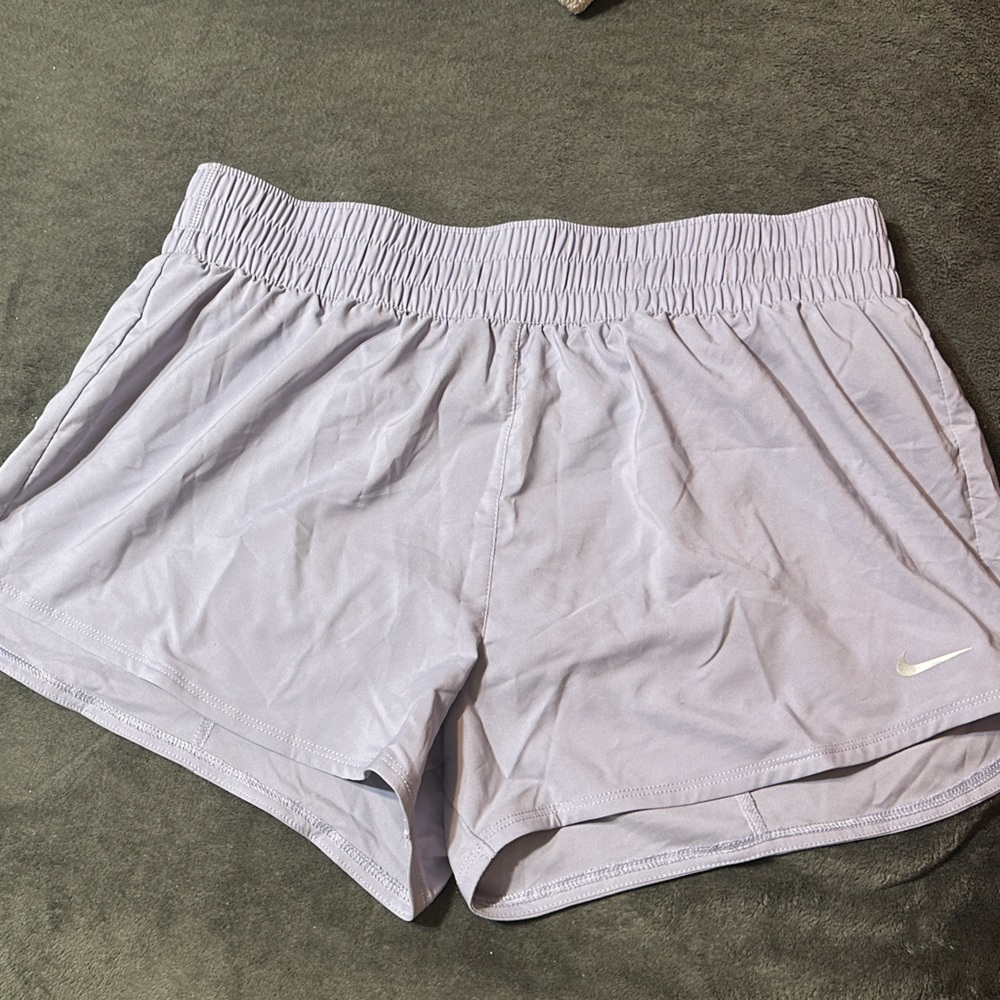 Nike Women's Light Purple Athletic Shorts